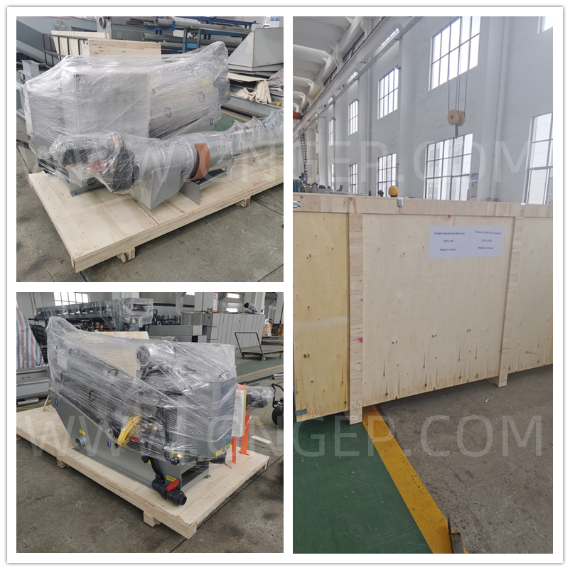 Sludge Dewatering Machine