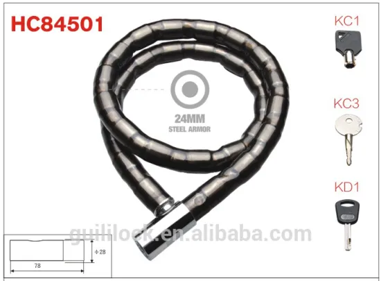 HC84501 motorcycle high security two wheeler lock