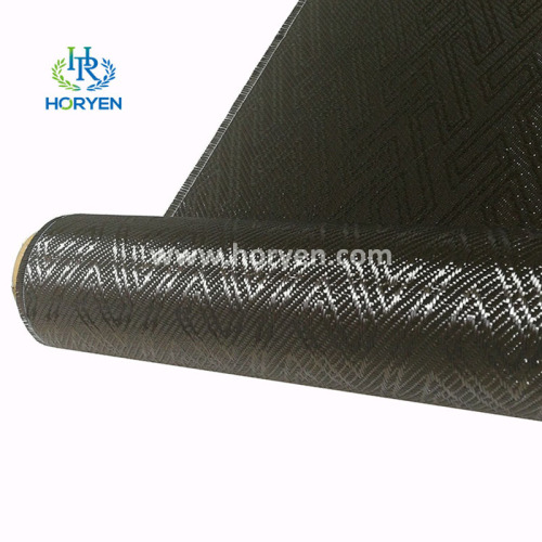 Weaving Carbon Fiber Fabric 3K custom weaving jacquard carbon fiber fabric roll Supplier