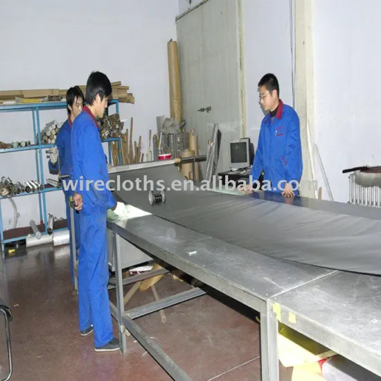 PE films Stainless Steel Screen Printing Mesh