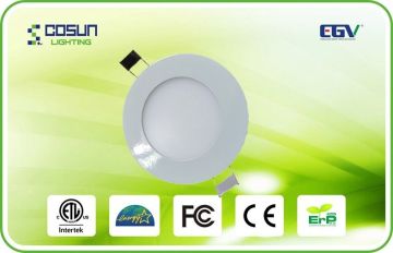80cri 6500k Indoor 425lm Dimmable Led Downlights / 3 Inch Downlight For Airport , Ip50