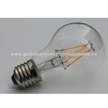 LED Filament Bulb Light with 360 Degrees Beam Angle, 100lm/W, 2-year Warranty