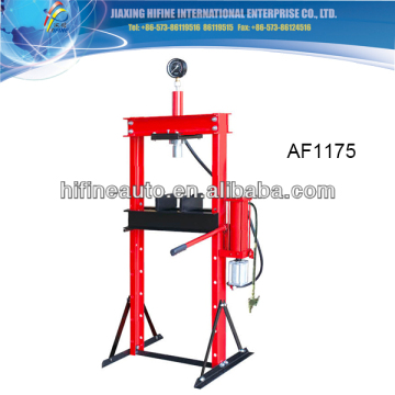 10 Ton Air/Hydraulic shop press with gauge