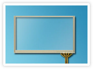Uniform Resistive Coating Touch Screen 4 Wire Resistive Touch Panle Design Flexibility