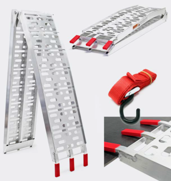 AR340R Aluminum Folding Motorcycle Loading Ramp