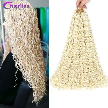 613 Color Zizi Wavy Curl Crochet Braiding Hair Afro Natural Synthetic Crochet Hair Micro Box Zizi Kinky Curl Braid Extensions
