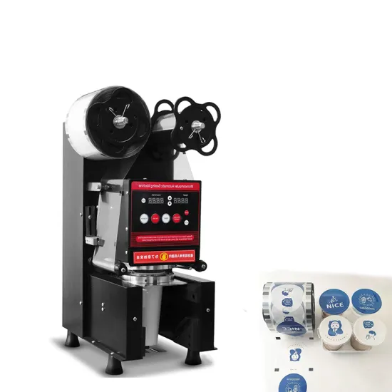 Commercial Fully Automatic Coffee Cup Sealer and Bubble Tea Machine
