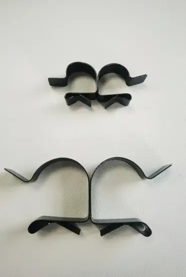 Aluminum alloy extrusion black anodized locks