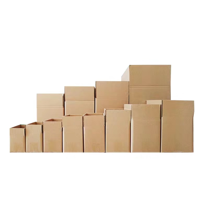 Corrugated Paper Cardboard Carton Packaging Box Storage Custom Size And Logo Printing