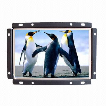 9.2-inch Widescreen Open Frame Industrial LCD Monitor, Measures 210 x 158 x 36mm