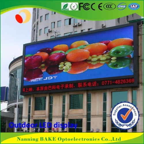 P10 SMD outdoor fixed advertising led display led board signs