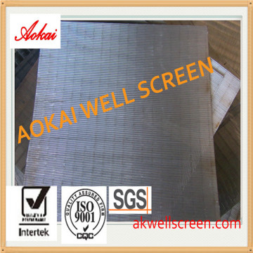 wedge wire screen/Johnson screen tube/sieve wedge wire screen
