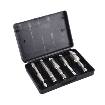 Professional High-quality 5pcs Hex Screw Easy Out Drill Bit Set Mintiml Screw Accessaries Tool Parts