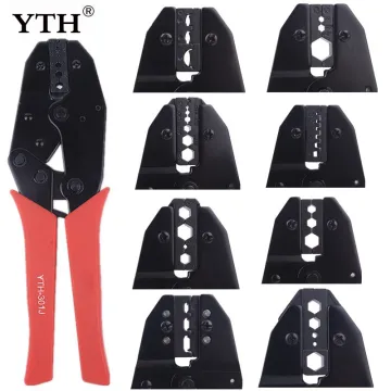 YTH Crimping Pliers wire crimper tool electrician clamp set of pliers terminals nippers crimp cable crimper pressed pliers