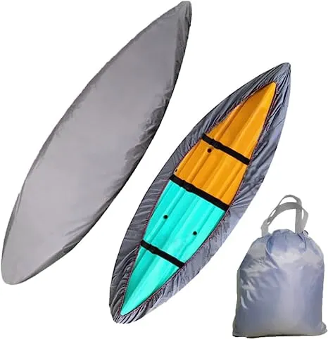 Heavy Duty Waterproof UV Resistant 420D Kayak Cover for Outdoor Storage