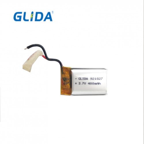 rechargeable lithium polymer battery 921827 400mah 3.7V