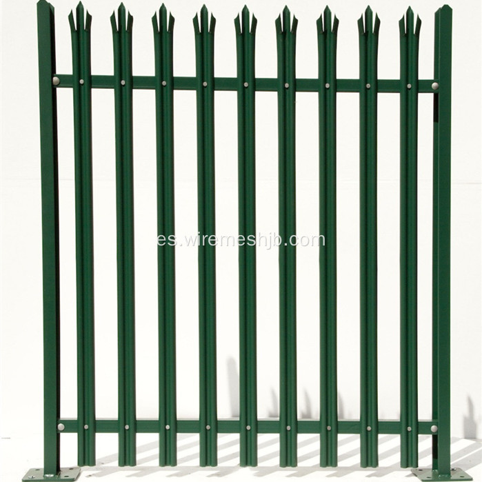 W Shape Powder Coated Euro Palisade Fence