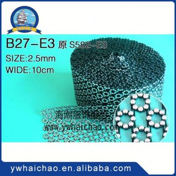 Latest Arrival trendy style metal rhinestone mesh for wholesale