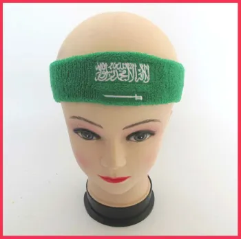 custom logo sweatbands