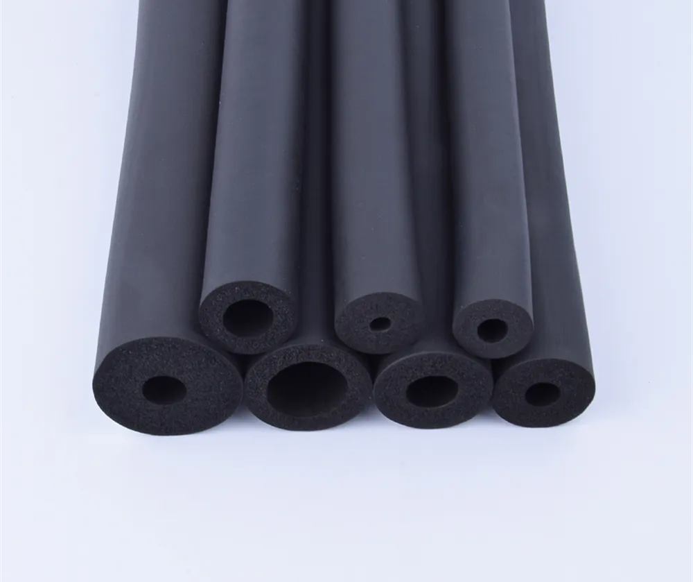 Good Quality Air Conditioner Black Closed Cell Flexible Rubber Foam Insulation Duct Insulation Pipe For Copper 1 Jpg