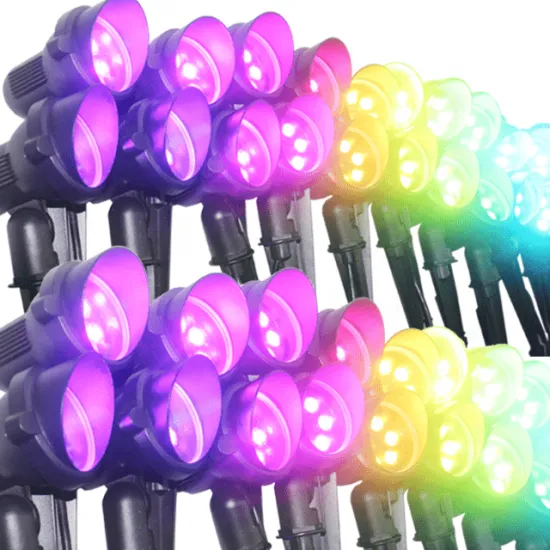 24V Smart RGBW Solar Garden & Lawn Landscape Lights