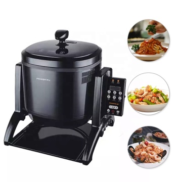 6L 2500W IH Electromagnetic Stir Fry Robot for Restaurant Catering