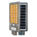 Luz solar integrada para iluminación vial