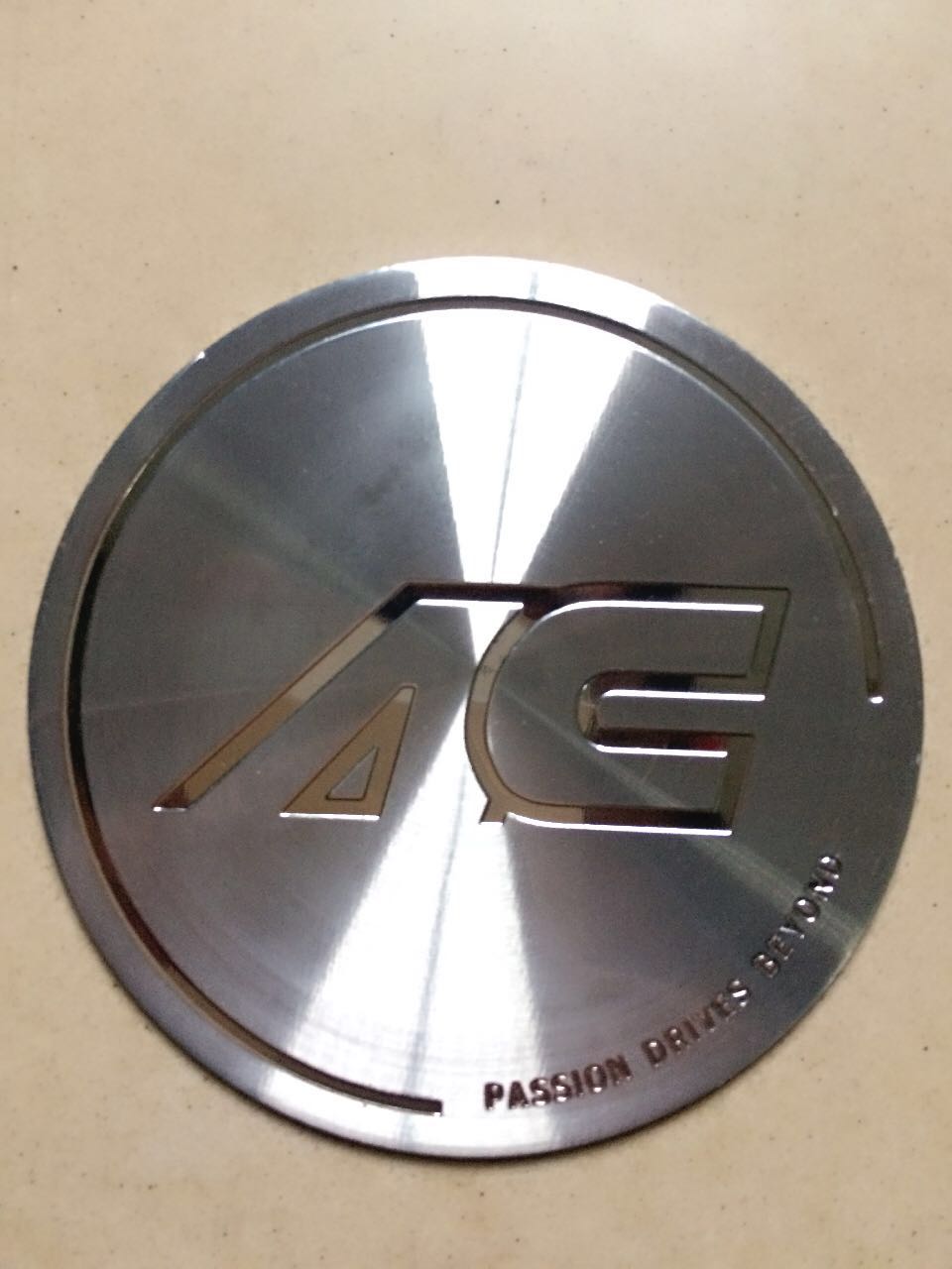 Nickel Electroforming Brand Logo