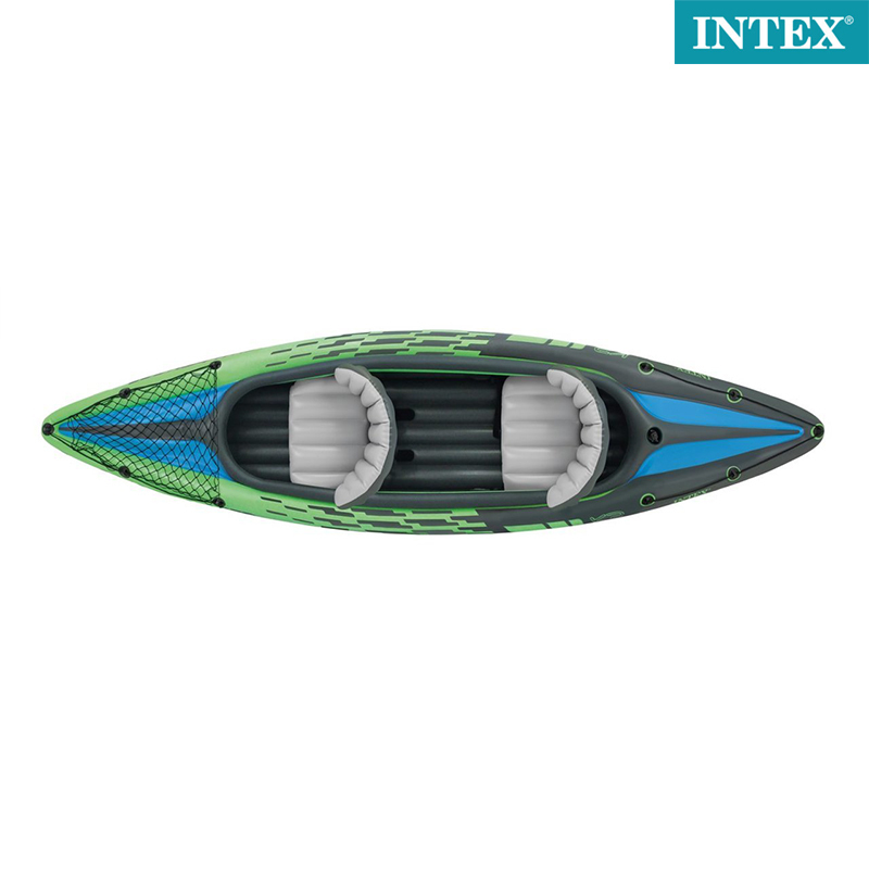 INTEX Challenger K2 Kayak - 2 Person, In Stock & Ready to Ship with Paddle & Pump