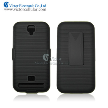 Mobile Phone Black Clip Holster Case for M4tel Ss1070