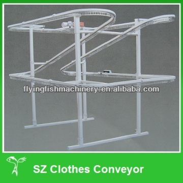 Clothes conveying line