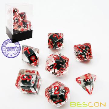 Ensemble de dés RPG polyédrique Bescon Novelty Spider