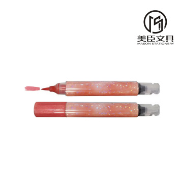 Creative Art Markers with Shiny Glitter Effect