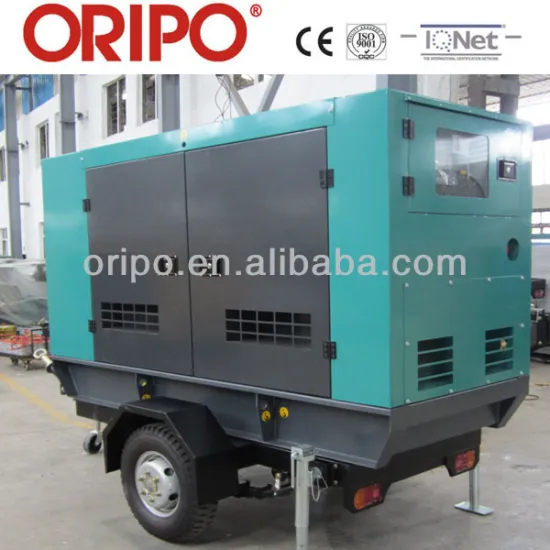 Enclosed trailer 110kva standby power by 6BT5.9-G2 Cummins engine