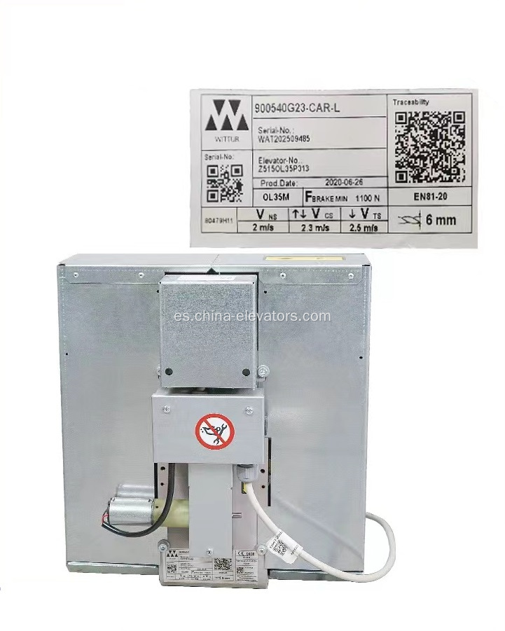 KM900540G23 OL35M Gobernador de exceso de velocidad 2m/s para ascensores Kone