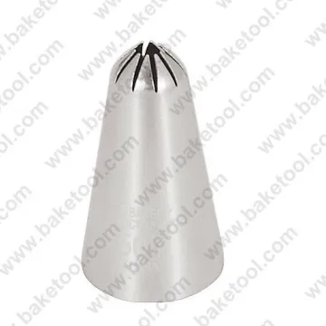 cake decorating nozzles,closed star pastry nozzles,cake nozzles,piping nozzles,pastry tips