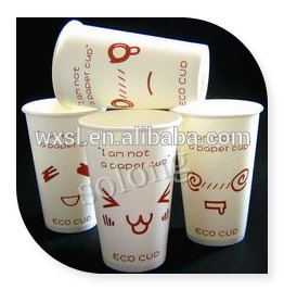 Eco-friendly custom design disposable paper cups