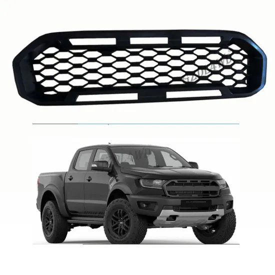 4WD Car Front Grille for Ranger T8 Wildtrak Raptor MK2 PX 2018-2019