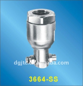 Water spraying nozzle for cleaning