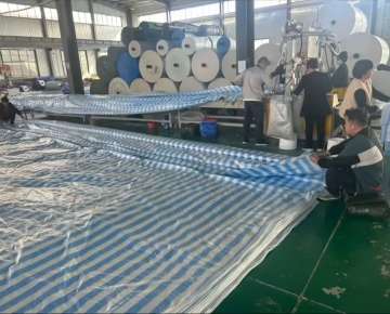 Heavy Duty PE Stripe Tarpaulin Cover