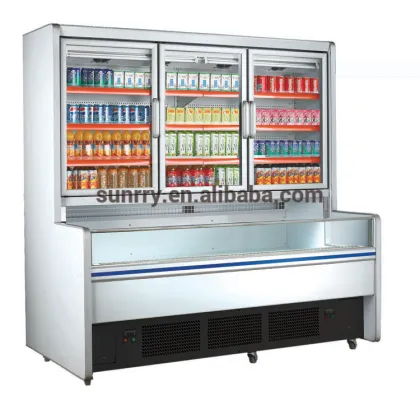 Upright Beverage Air Cooler Vertical Cabinet for Pepsi Cooler
