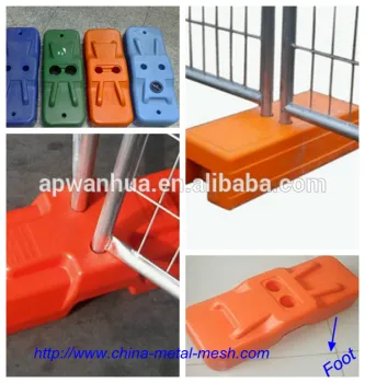Anping Wanhua concrete temporary fence feet