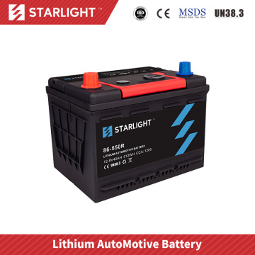 12V 86-550R lithiumbatterij voor autoradio
