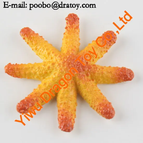 Plastic starfish aquarium toy,starfish figurine