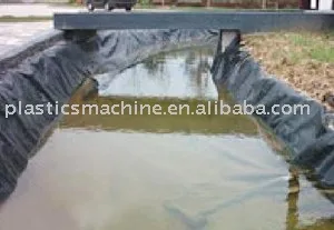 Reinforced geo-membrane composite machine