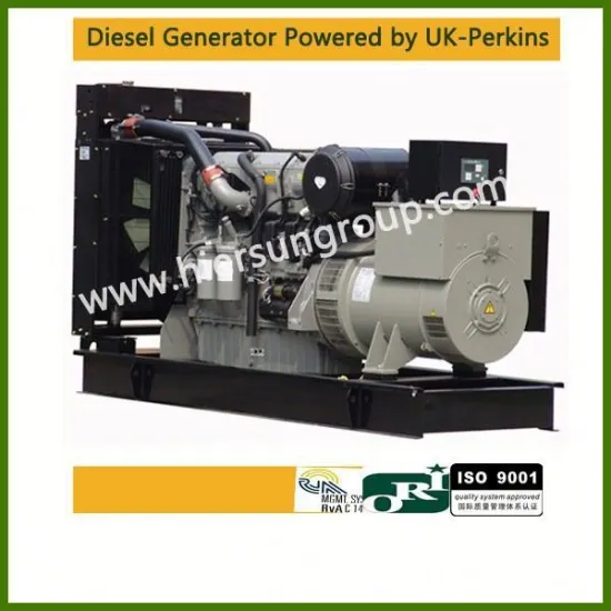 AC three phase output type 200kw Generator powered by perkins