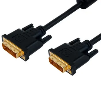 DVI-D Plug to DVI-D Plug with Ferrite Cores