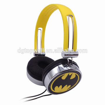 2017 new year promotion gift headpone for Batman brand