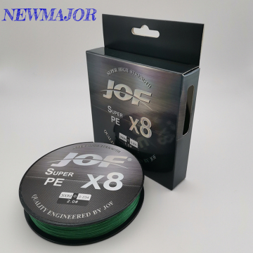 JOF 300M 8-strand PE Fishing Line สำหรับลำธารและการตกปลาในแม่น้ำ