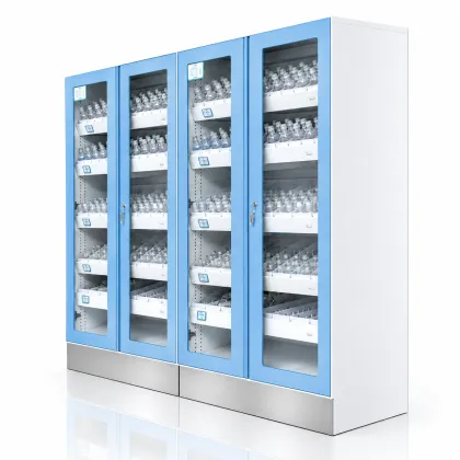 IV Solution Storage Cabinet